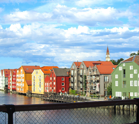 Trondheim city walk
